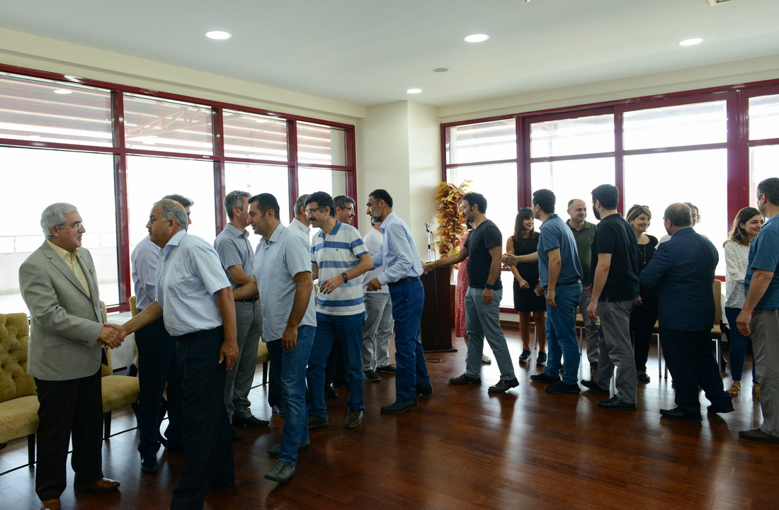 KSÜ Yönetim ve Personeli, Bayramlaşma Töreninde Bir Araya Geldi