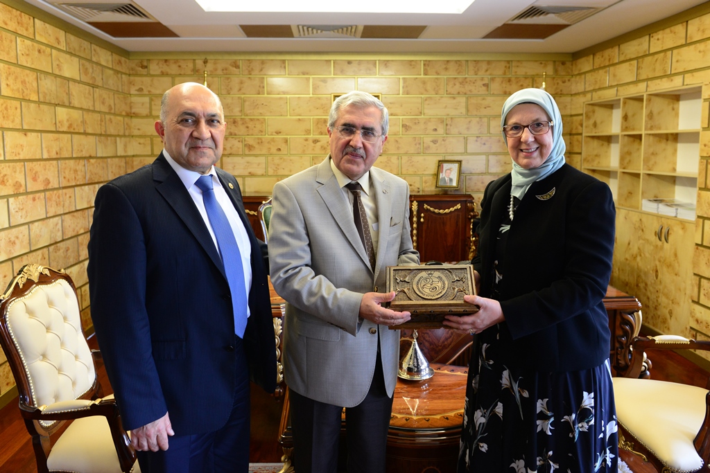 Aile ve Sosyal Politikalar Eski Bakanı Sema Ramazanoğlu ve 24. Dönem Kahramanmaraş Milletvekili Yıldırım Ramazanoğlu Üniversitemizi Ziyaret Etti