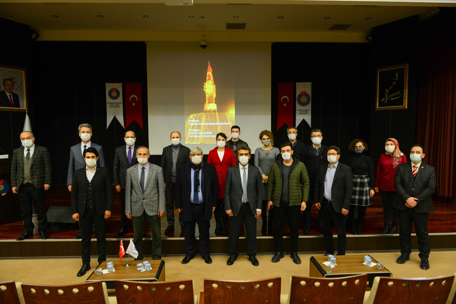 Üniversitemizde, ‘İşgalden Kurtuluşa Maraş Milli Mücadelesi’ Konulu Konferans Düzenlendi