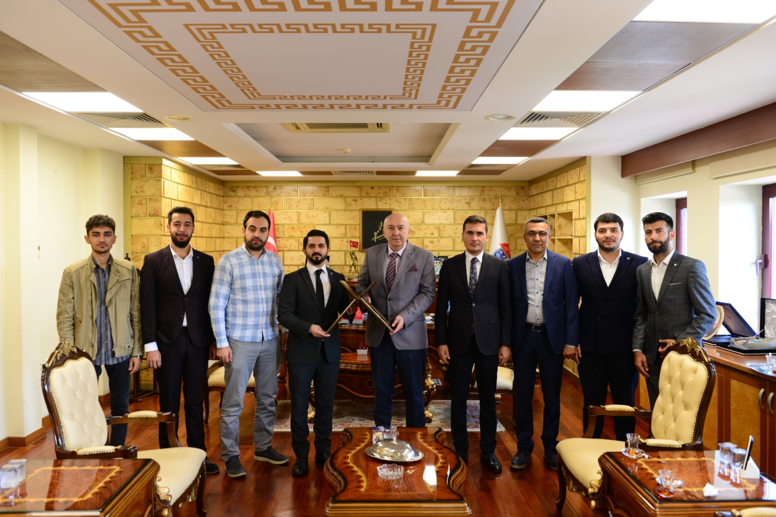 TÜGVA Kahramanmaraş İl Temsilciliği, Rektör Yasım’ı Ziyaret Etti