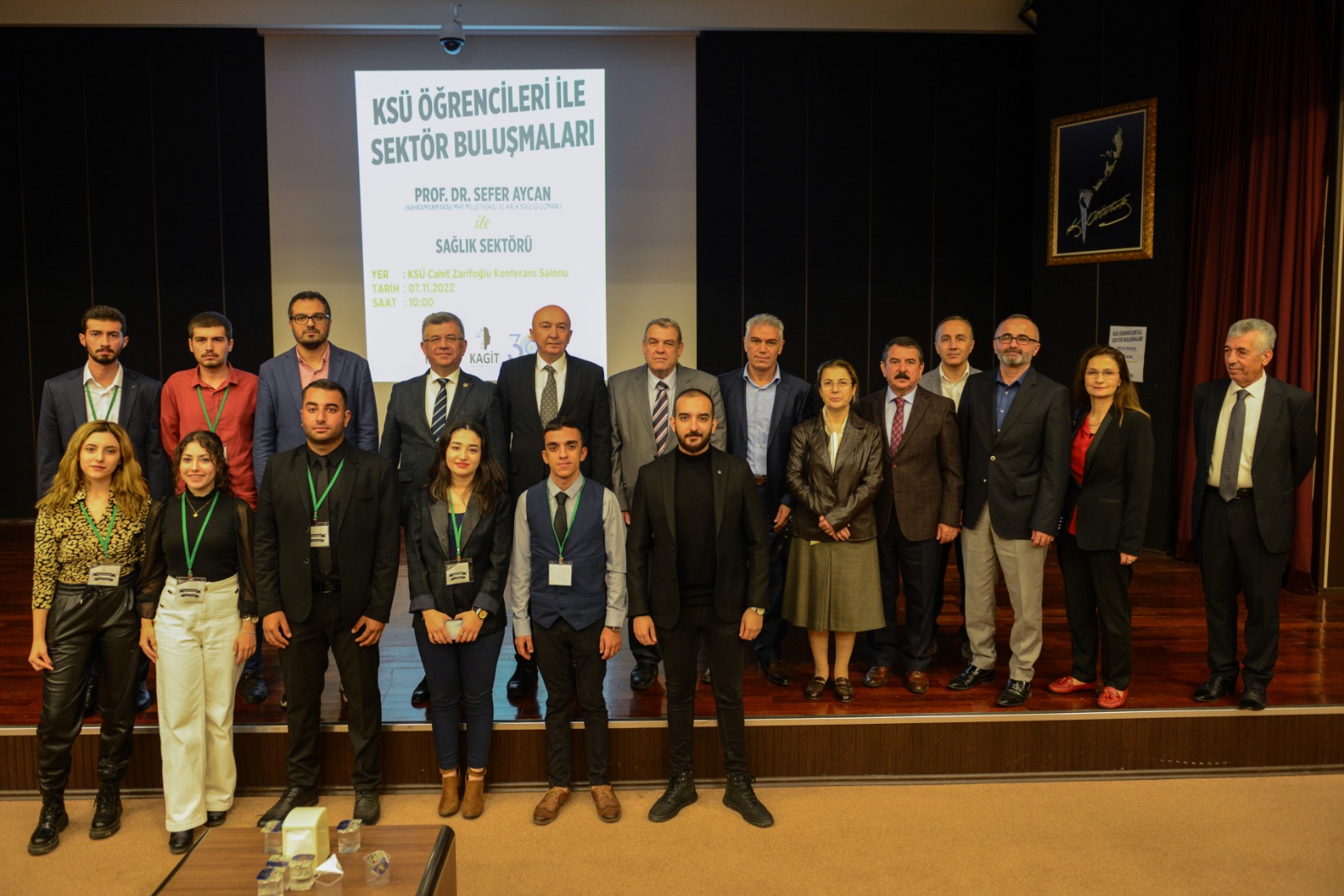 Kahramanmaraş Milletvekili Prof. Dr. Sefer Aycan, KSÜ’de Sağlık Sektörünü Anlattı