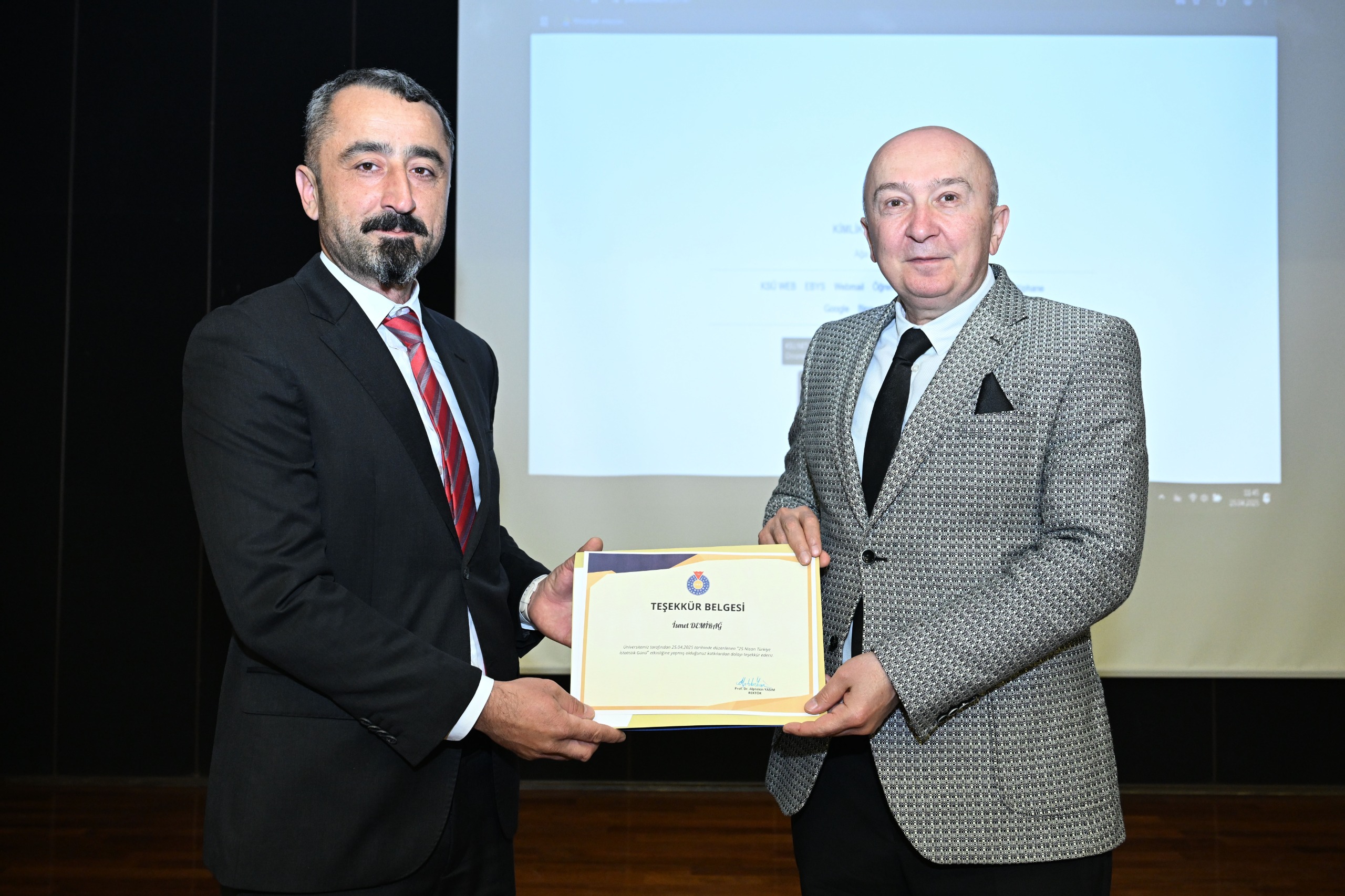 KSÜ’de 25 Nisan Türkiye İstatistik Günü Etkinliği Düzenlendi