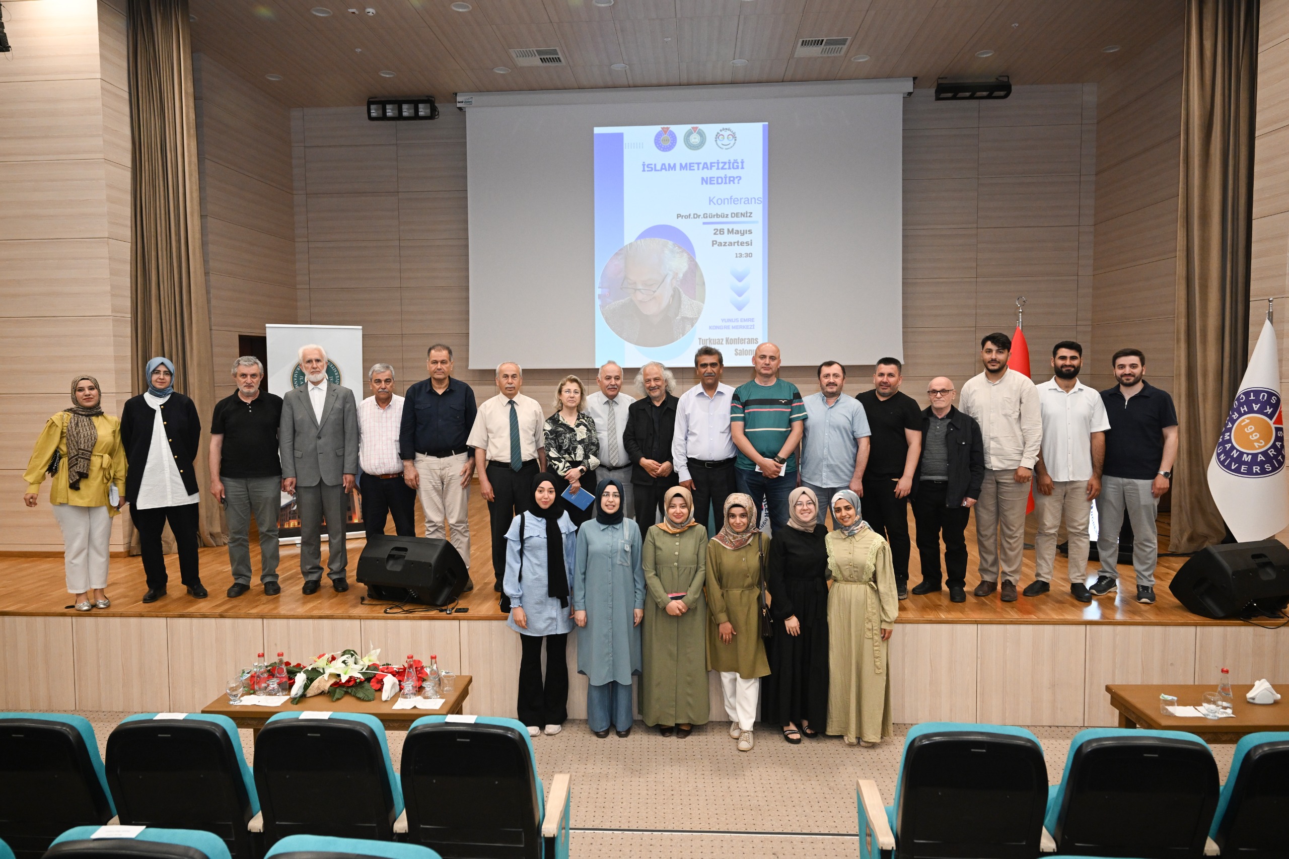 Prof. Dr. Gürbüz Deniz, KSÜ'de “İslam Metafiziği Nedir?” Konulu Konferans Verdi