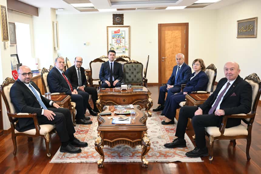 Kahramanmaraş Milletvekili Prof. Dr. Mehmet Şahin’den, Rektör Yasım’a Ziyaret