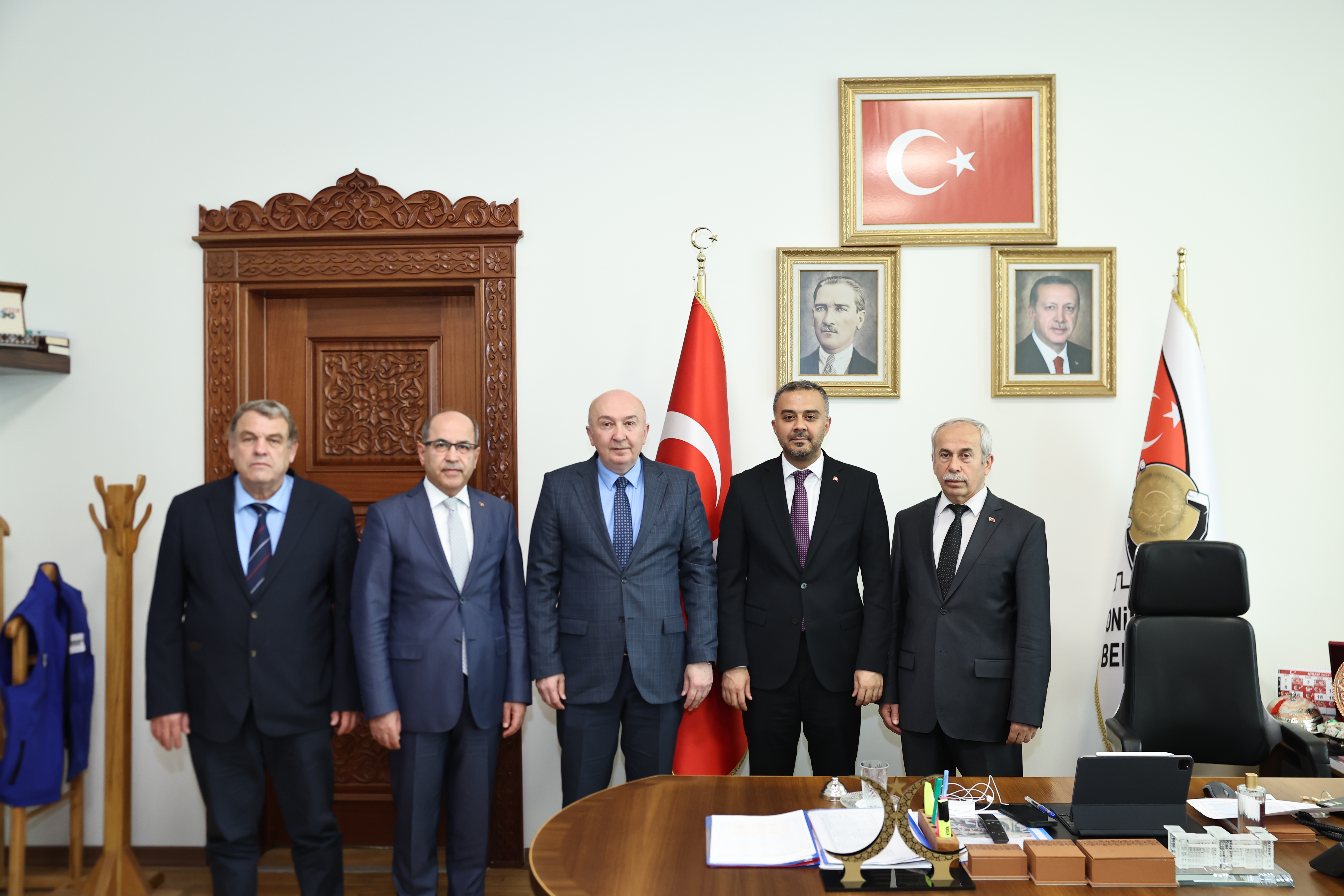 Prof. Dr. Alptekin Yasım’dan  Onikişubat Belediye Başkanı Hanifi Toptaş'a Hayırlı Olsun Ziyareti