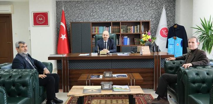  Fakültemiz Yönetiminden İl Müftüsüne Hayırlı Olsun Ziyareti