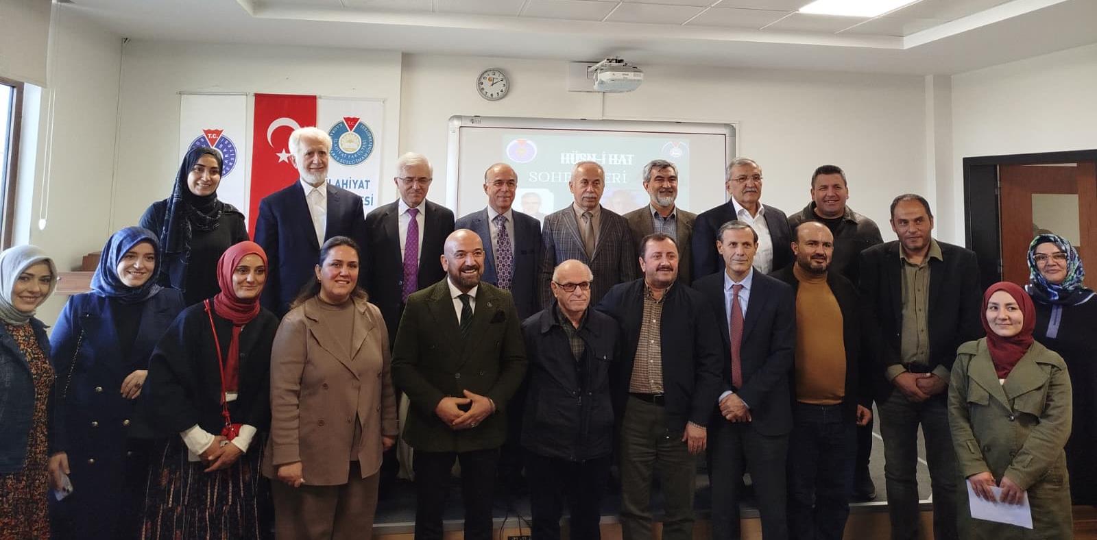 Fakültemizde, Hüsn-i Hat Sohbetleri Gerçekleştirildi.